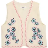 s.Oliver Gilet écru / bleu clair / rose
