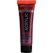 Talens Amsterdam acrylique couleur 120ml tube rouge permanent violet 21164567