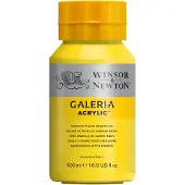 Winsor & Newton Galeria Peinture acrylique 500 ml Cadmium yellow med. hue 120