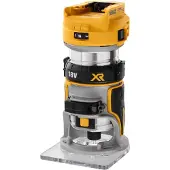 DeWalt Affleureuse XR 18V Brushless 8 mm DCW600N-XJ