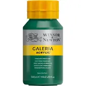 Winsor & Newton Galeria Peinture acrylique 500 ml Permanent green deep 482