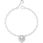 GUESS Crazy In Love Jubb05214 Bracelet Argenté Femme