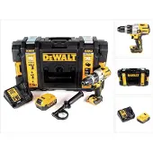 DeWalt DCD 996 M1 Perceuse-visseuse à percussion sans fil 18V 95Nm Brushless + 1x Batterie 4,0Ah + Chargeur rapide + Coffret de transport Toughbox