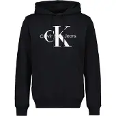 Calvin Klein Sweat-shirt gris clair / noir / blanc