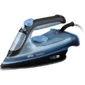 Braun Fer à repasser vapeur FI3194 BK FreeStyle 3 - Puissance 2400 W - Débit vapeur constant 45 g/min - Repassage 200 g/min - Semelle SuperCeramic