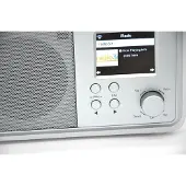 Roadstar IR-390D+BT/WH Radio Internet Wi-Fi et numérique DAB/ DAB+/ FM, Bluetooth, USB, télécommande Blanc