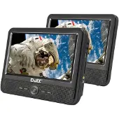 Logicom Lecteur DVD Portable D-Jix PVS906-50SM Double écran 9" Noir
