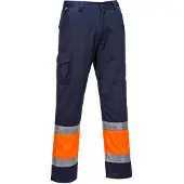Portwest Pantalon haute visibilité Combat Bicolore