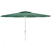 Marbueno Summer Parasol acier 8 baleines D270 cm polyester vert jardin, piscine et terrasse 10188