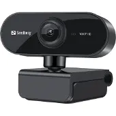 Sandberg Webcam FHD USB2.0 2MP 30 images/seconde Microphone stéréo noir USB WEBCAM FLEX 1080P