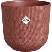Elho , Vaso Jazz Round Rosso Toscano ¿19xh18cm, Vasi Interno Esterno