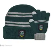 Cinereplicas Harry Potter - Ensemble casquette et gants Serpentard pour enfants - licence officielle
