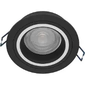 Eglo CAROSSO-Z lampe encastrée lampe de plafond plafonnier - Ø9,3 x ET70 cm - noir - 4,7W incl - IP20