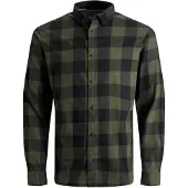 Jack & Jones Chemise olive / noir