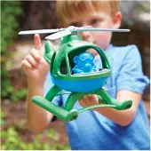 Sonstige Verlage Green Toys Hélicoptère vert recyclé