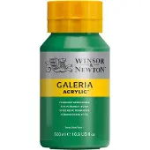 Winsor & Newton Galeria Peinture acrylique 500 ml Permanent green medium 484