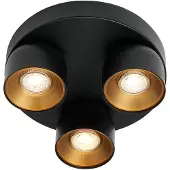 Nordlux Point noir Pitcher 3 lumières directionnelles