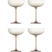Bloomingville Ensemble de 4 verres à cocktail Aston en bronze