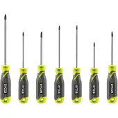 Ryobi Jeu de 7 tournevis magnétiques - RHSDS7PC