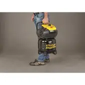 Stanley Fatmax Compresseur d'air FMXCM0021E - TAB 200/10/24V - 24L/10Bar - Raccord rapide européen - Compresseur sans huile - Métal - Jaune/noir