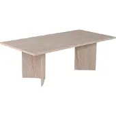 Skye Decor , Sabin - Travertine, Couchtisch, Travertine, 100 % MELAMINBESCHICHICHTETETETE SPANPLATTEN, 119 x 60 x 40 cm