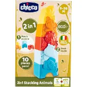 Chicco Eco+ Animaux À Empiler 2en1 Eco+