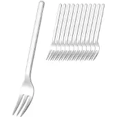 Esmeyer Lot de 12 fourchettes à gâteaux BETTINA en acier inoxydable 18/10, poli. Épaisseur du matériau 2.2mm , 250-093