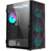 Montech X3 Glass Midi-Tower RGB Tempered - weiß - Midi/Minitower - ATX