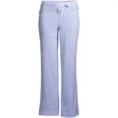 Ralph Lauren Pantalon de pyjama bleu clair / blanc cassé