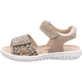Superfit Sandales 'Sparkle' beige / brun foncé / blanc