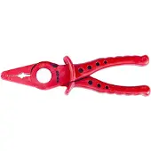 HAUPA Flachzange 180mm isol 1Komp 120052
