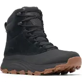 Columbia - Bottes imperméables d'hiver - Expeditionist Shield Black Graphite pour Homme en Cuir - Taille 46 - Noir