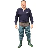Shakespeare Sigma Nylon Hip Wader Boots Gris EU 45 Homme