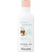 Nacomi Gel douche banane et noix de coco, 300ml