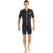 Cressi Lido 2 Mm Short Sleeve Shorty Noir XL Homme
