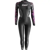 Cressi Combinaison De Plongée Pour Femme Kuwae Back Zip 2-3-4 Mm