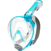 Cressi Duke Snorkeling Mask Clair,Bleu S-M