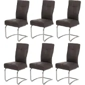 MCW Chaise de salle à manger -G56 (lot de 6)