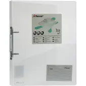 Rexel 2102045 classeur 2 anneaux a4 transparent