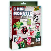 Folia Mini Monster Friends, Kit de travail manuel, Multicolore