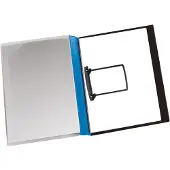 Jalema Porte-documents Djois Clip DIN A4 PVC (Polychlorure de vinyle) 240 mm x 315 mm Bleu (A4, 10x)