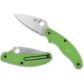 Spyderco Couteau pliant UK Penknife Salt Green LC200N