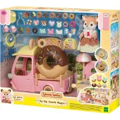 Sylvanian Families - Dip Dip Donuts Wagon - 5808 - - UneTaille - Figurine de Jeu