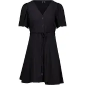Vero Moda Robe-chemise 'Alba' noir