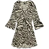 Vero Moda Robe 'VMMelba' beige / noir
