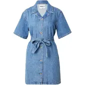 ONLY Robe-chemise 'ONLELLIE' bleu denim