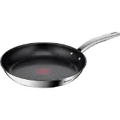 Tefal Poêle Intuition 26 cm en acier inoxydable, Poêle + casserole, Argent