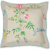 Pip studio Coussin Décoratif Pip Studio Fleur Grandeur Kaki (45 x 45 cm)