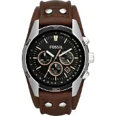Fossil Montre à affichage analogique 'COACHMAN CH2891' marron / argent