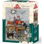 Art puzzle Puzzle Chats colorés 260 pièces